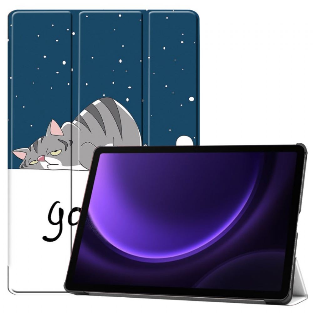 Samsung Galaxy Tab S9 Fe Spící Kočka