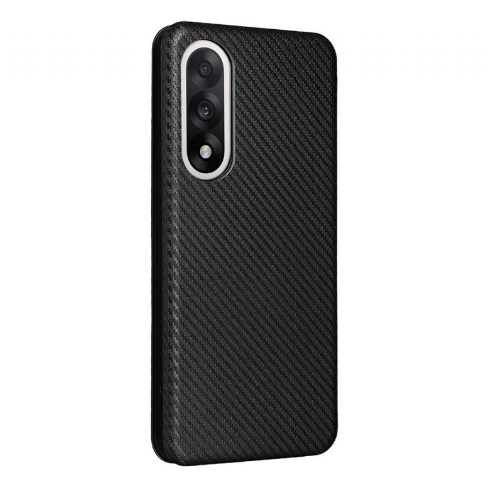 Kožené Pouzdro Folio Oneplus Nord 5 Uhlíková Vlákna