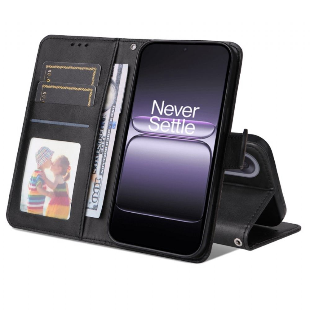 Kožený Kryt Oneplus Nord 5 Kožený Efekt S Popruhem