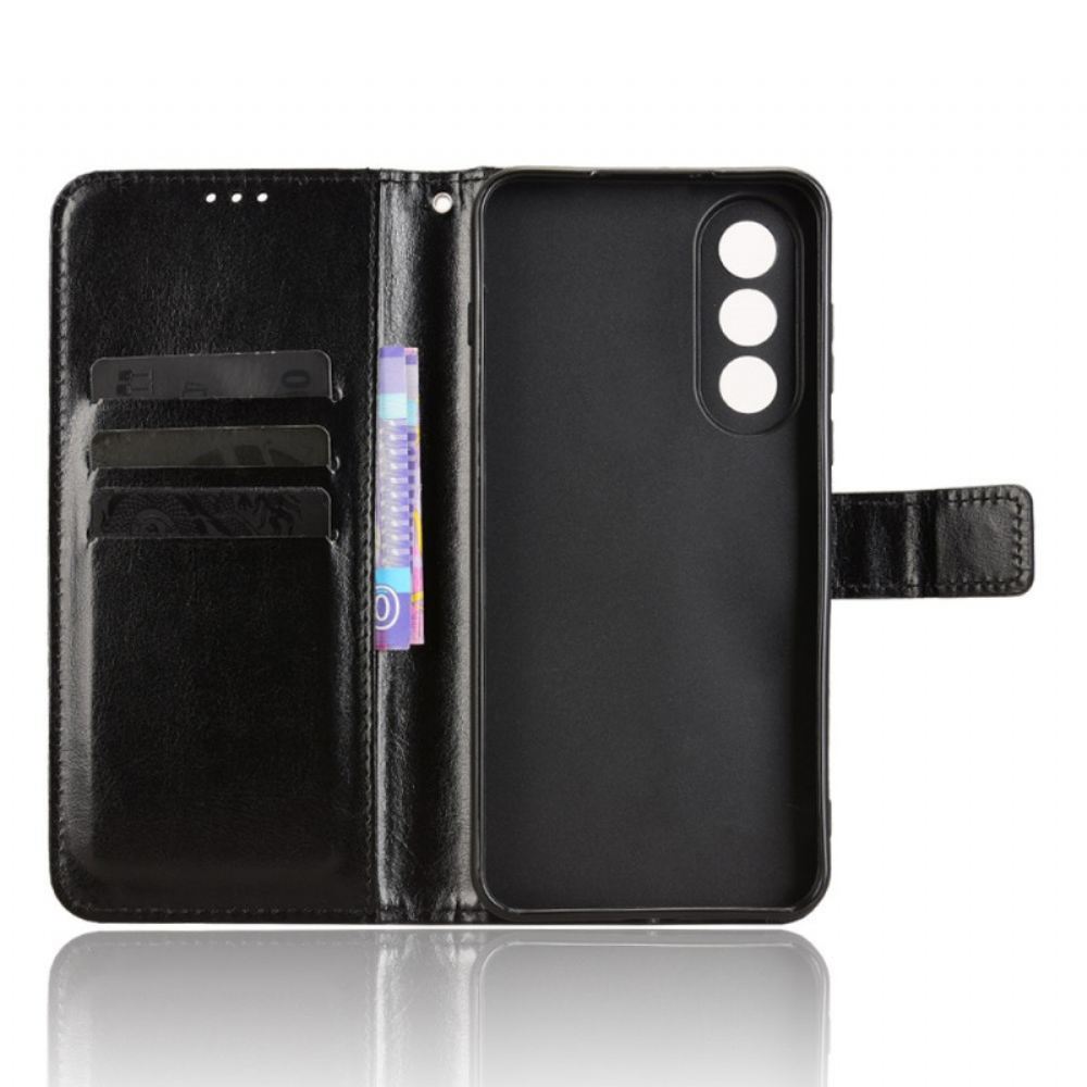 Kožený Kryt Oneplus Nord 5 Okázalá Umělá Kůže