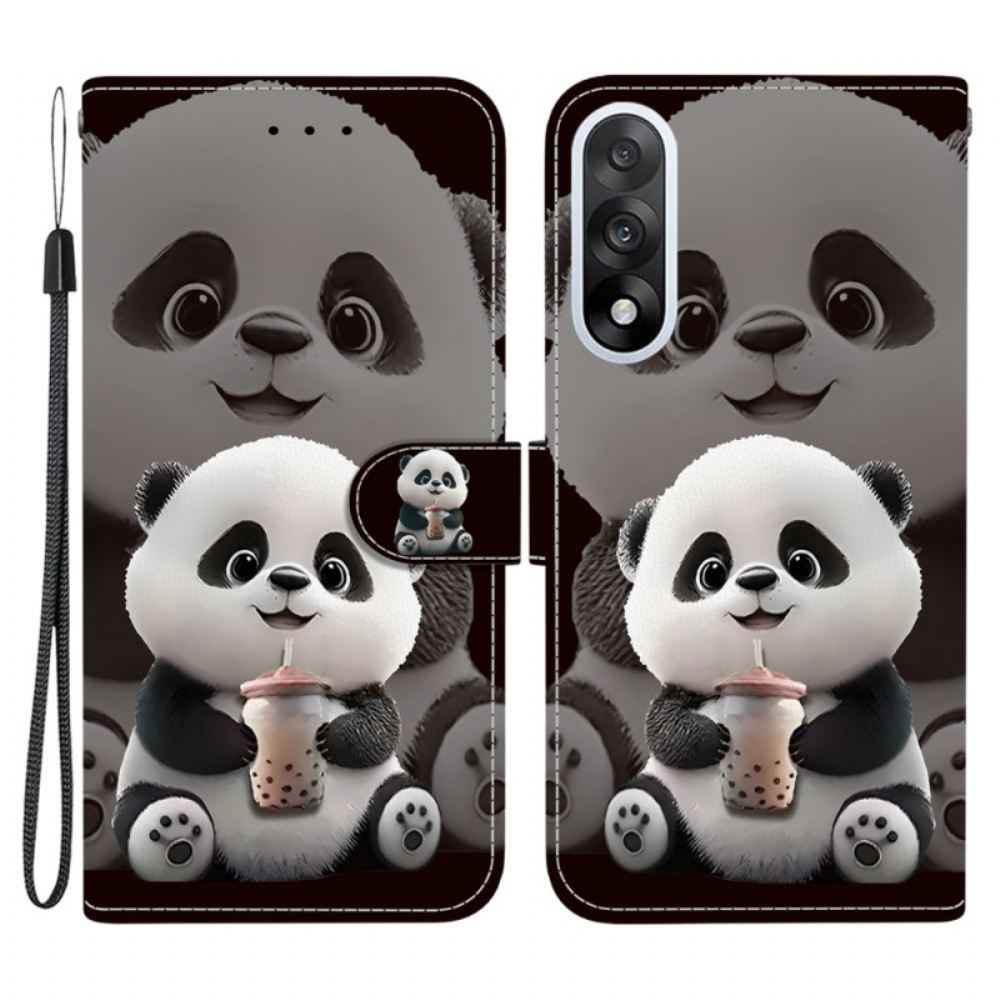 Kožený Kryt Oneplus Nord 5 Panda