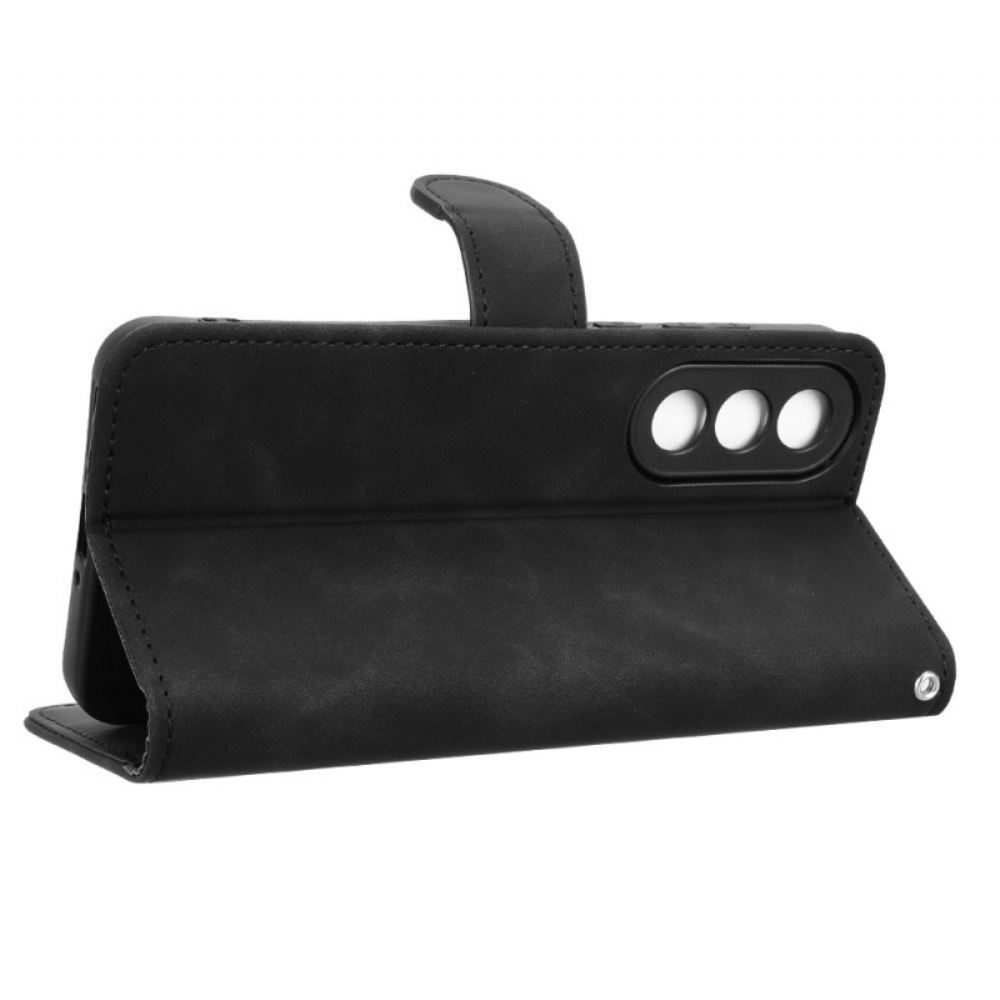 Kožený Kryt Oneplus Nord 5 Semišový Efekt