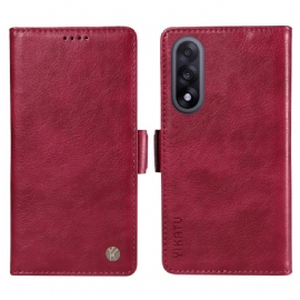 Kožený Kryt Oneplus Nord 5 Yikatu Umělá Kůže