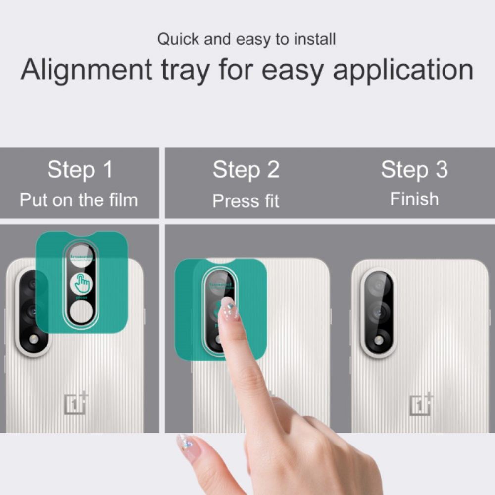 Ochranná Fólie Z Tvrzeného Skla Imak Pro Oneplus Nord 5 (černá Verze)