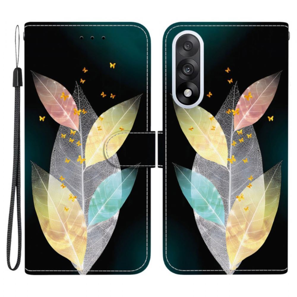 Peněženková Pouzdra Oneplus Nord 5 Kryty Na Mobil Barevné Peří