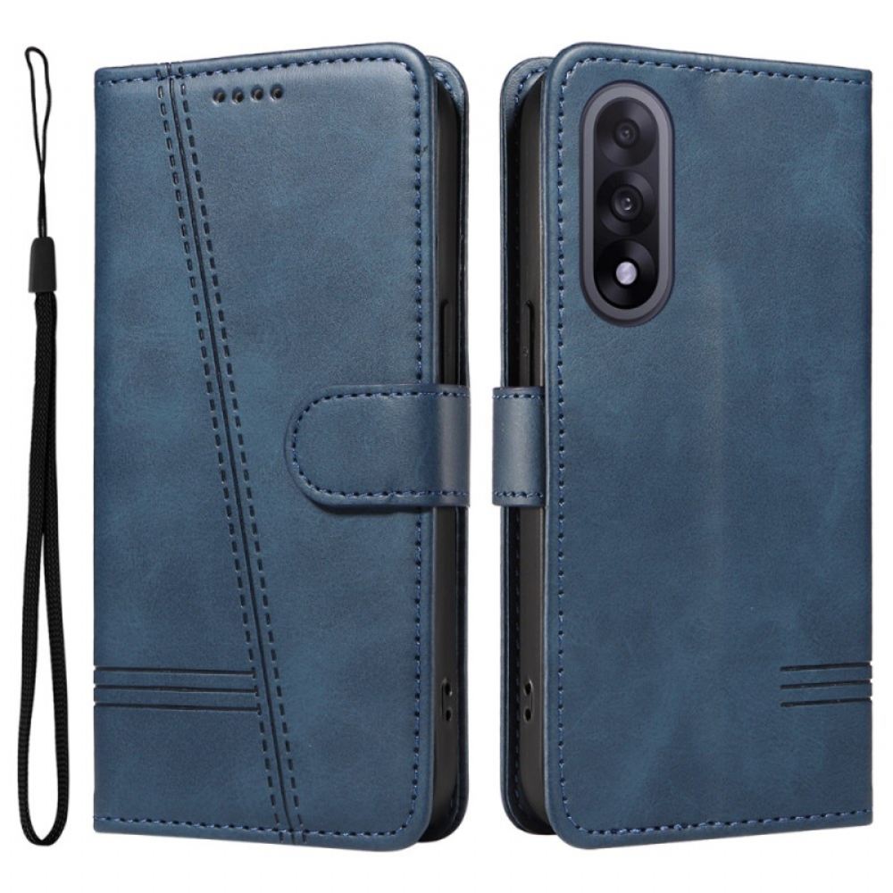 Peněženková Pouzdra Oneplus Nord 5 Kryty Na Mobil Geometrické Linie