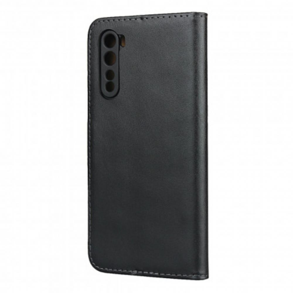 Flipové Pouzdro Na OnePlus Nord Pozvánka Z Pravé Kůže