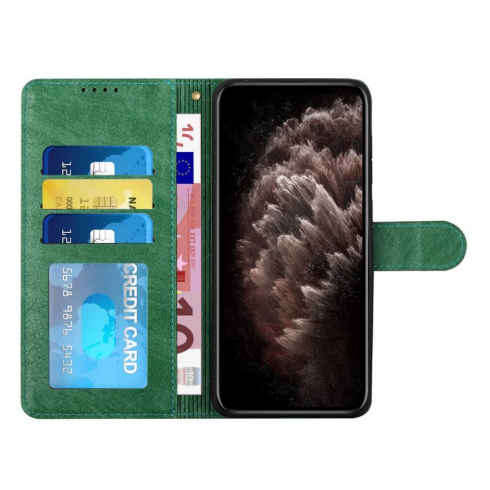 Kožené Pouzdro Na OnePlus Nord Silueta Z Umělé Kůže