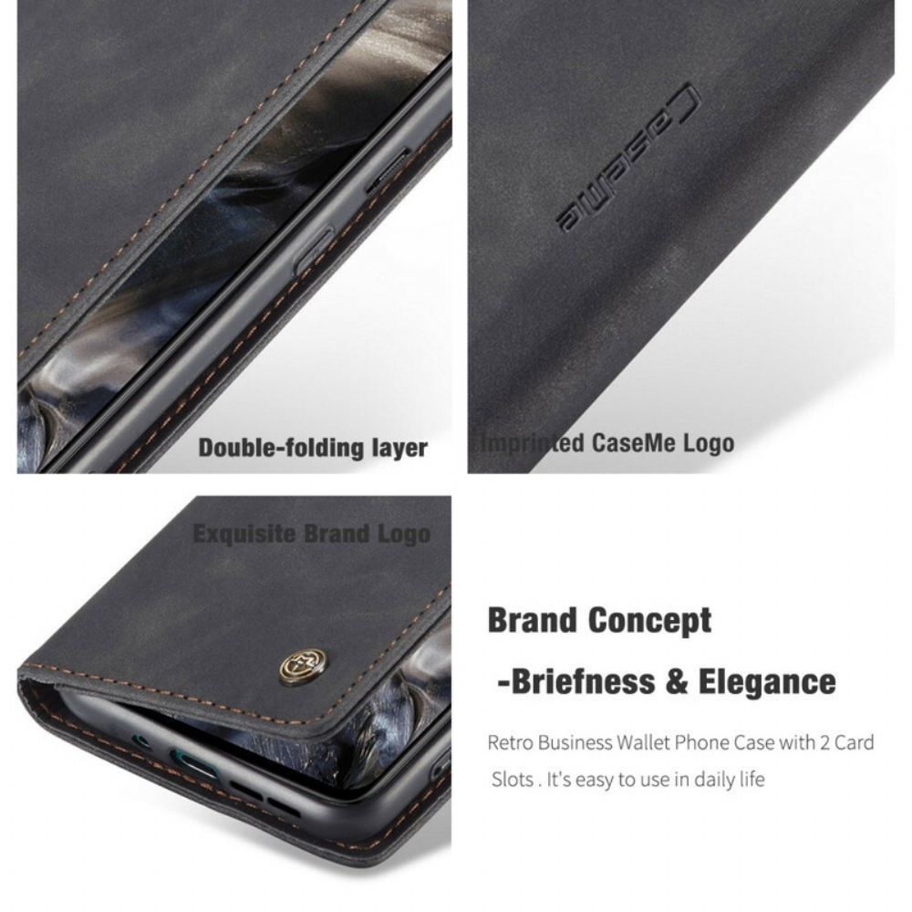 Kryty Na Mobil Na OnePlus Nord Flipové Pouzdro Caseme Umělá Kůže