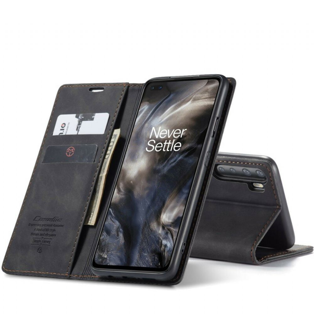 Kryty Na Mobil Na OnePlus Nord Flipové Pouzdro Caseme Umělá Kůže