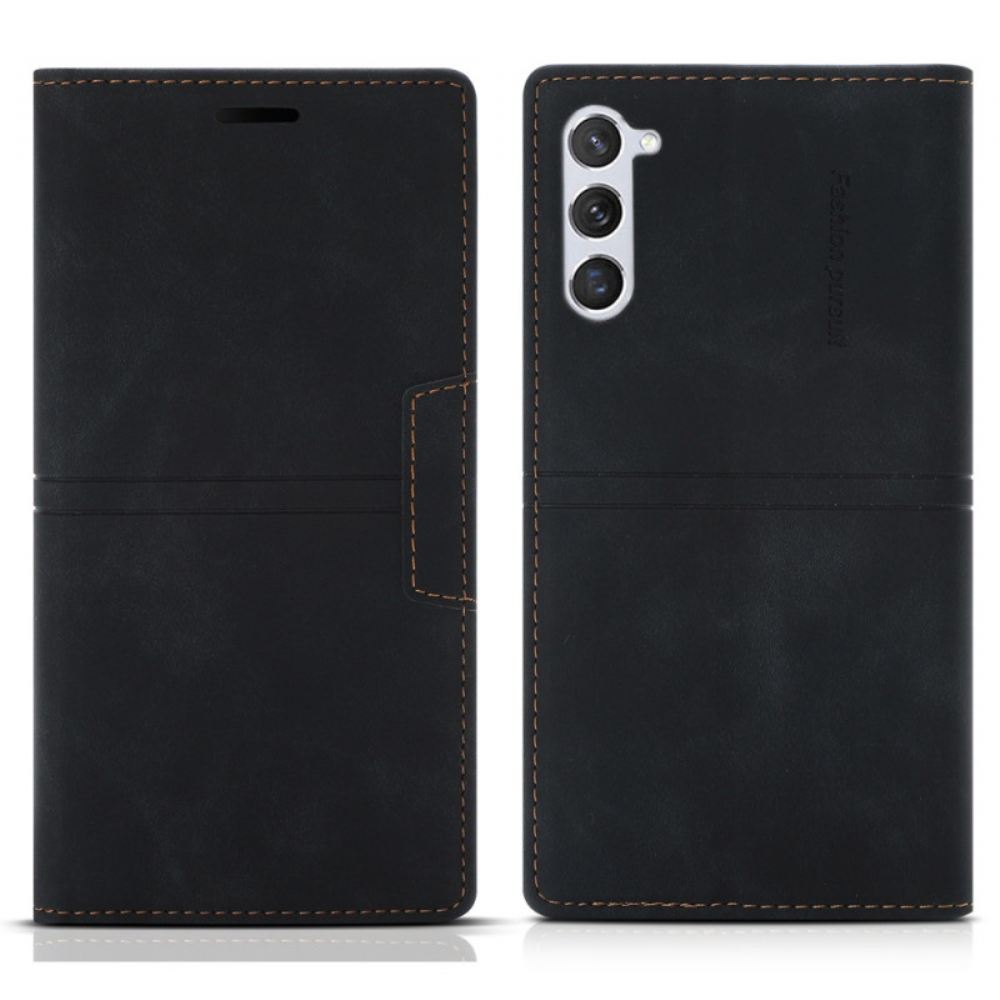 Kožené Pouzdro Folio Na Samsung Galaxy S24 Plus 5g Design
