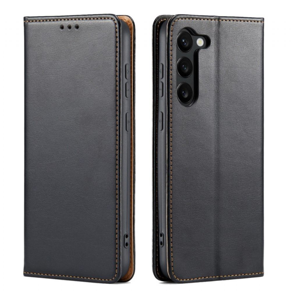 Kožené Pouzdro Folio Na Samsung Galaxy S24 Plus 5g Hrdý Shann