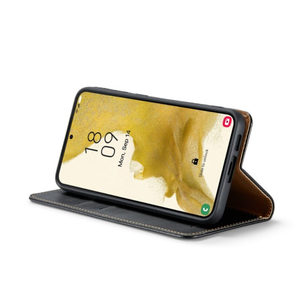 Kožené Pouzdro Folio Na Samsung Galaxy S24 Plus 5g Hrdý Shann
