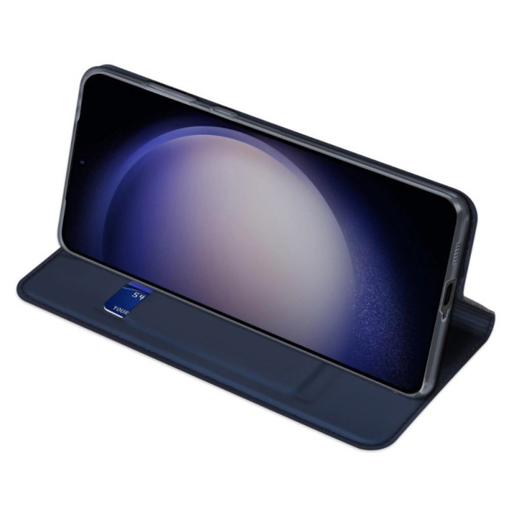 Kožené Pouzdro Folio Na Samsung Galaxy S24 Plus 5g Skin Pro Series Dux Ducis