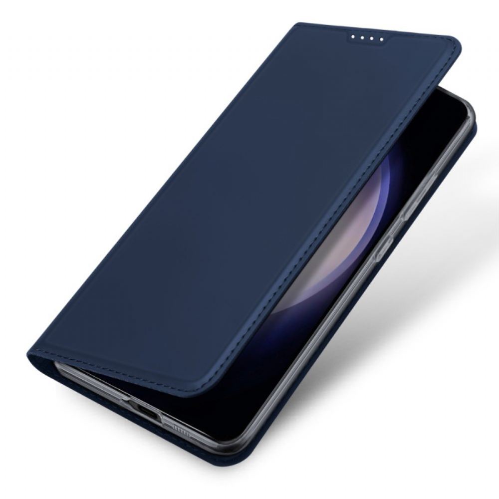 Kožené Pouzdro Folio Na Samsung Galaxy S24 Plus 5g Skin Pro Series Dux Ducis