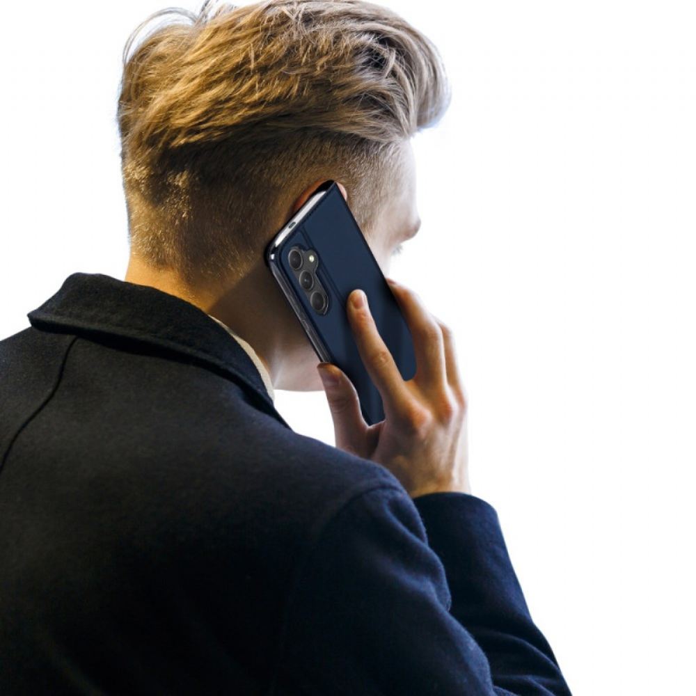 Kožené Pouzdro Folio Na Samsung Galaxy S24 Plus 5g Skin Pro Series Dux Ducis