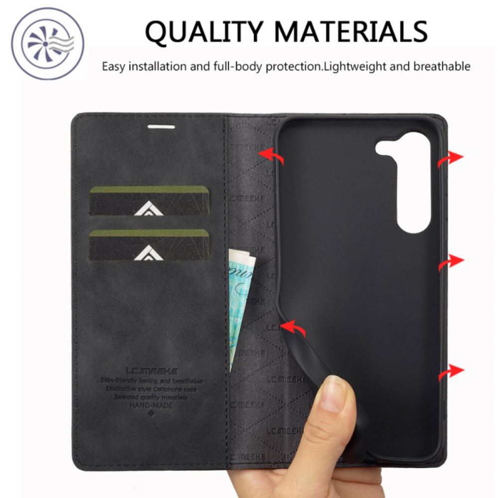 Kožené Pouzdro Folio Samsung Galaxy S24 Plus 5g Lc.imeeke