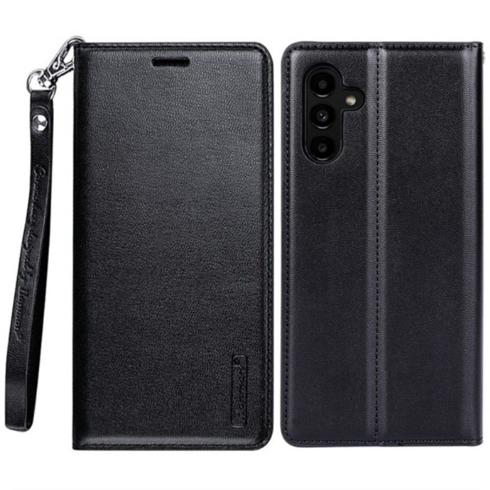 Kožené Pouzdro Folio Samsung Galaxy S24 Plus 5g Řada Minuo Hanman