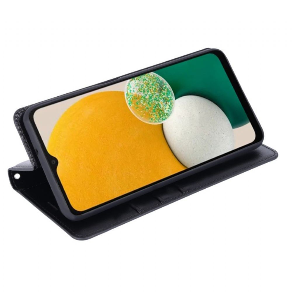 Kožené Pouzdro Folio Samsung Galaxy S24 Plus 5g Řada Minuo Hanman