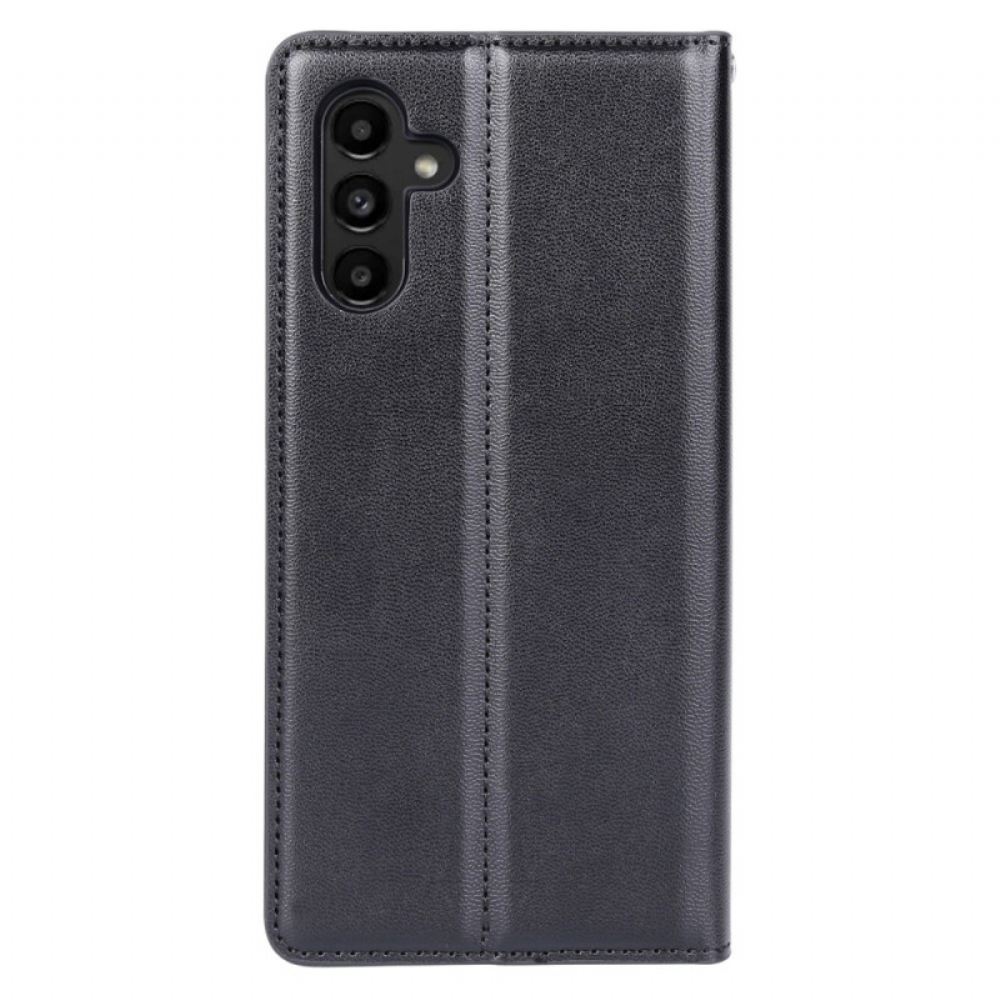Kožené Pouzdro Folio Samsung Galaxy S24 Plus 5g Řada Minuo Hanman