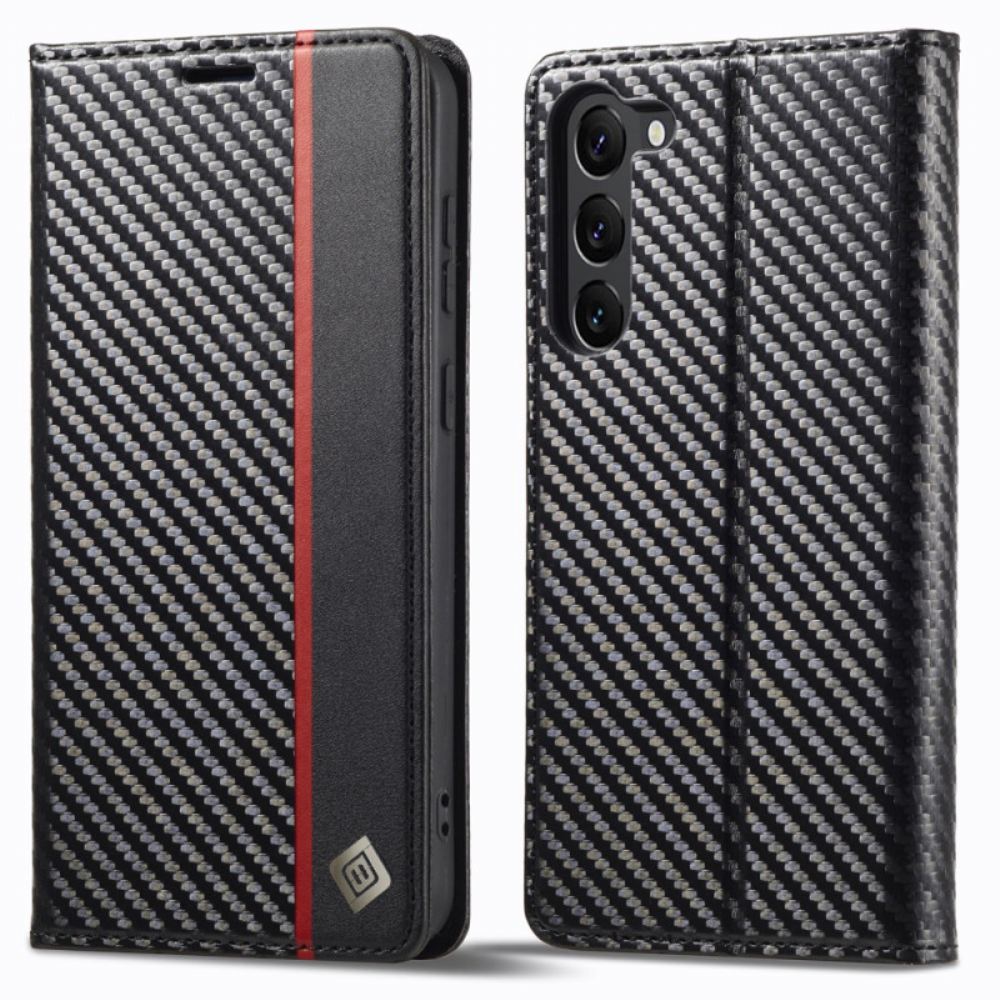 Kožené Pouzdro Samsung Galaxy S24 Plus 5g Carbon Lc.imeeke