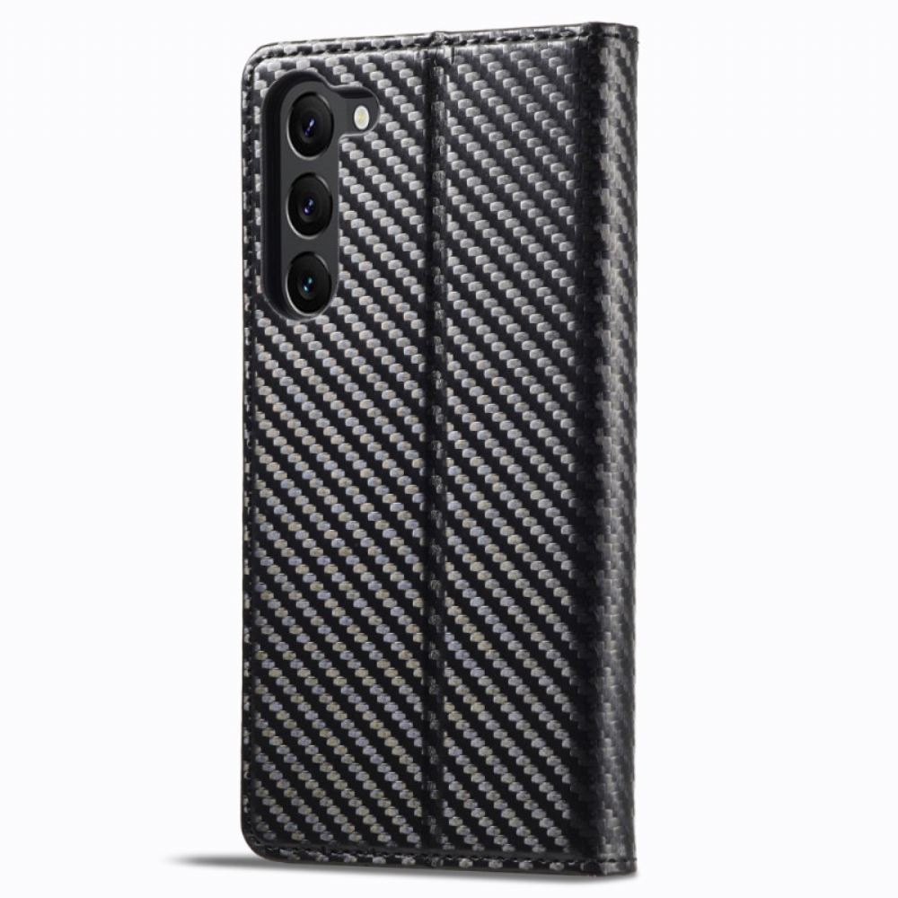 Kožené Pouzdro Samsung Galaxy S24 Plus 5g Carbon Lc.imeeke