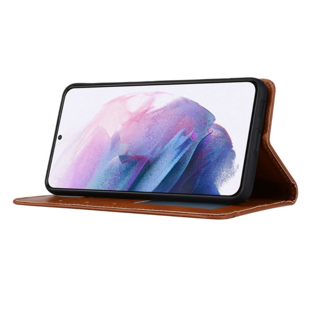 Kožené Pouzdro Samsung Galaxy S24 Plus 5g Kryty Na Mobil Držitel Karty