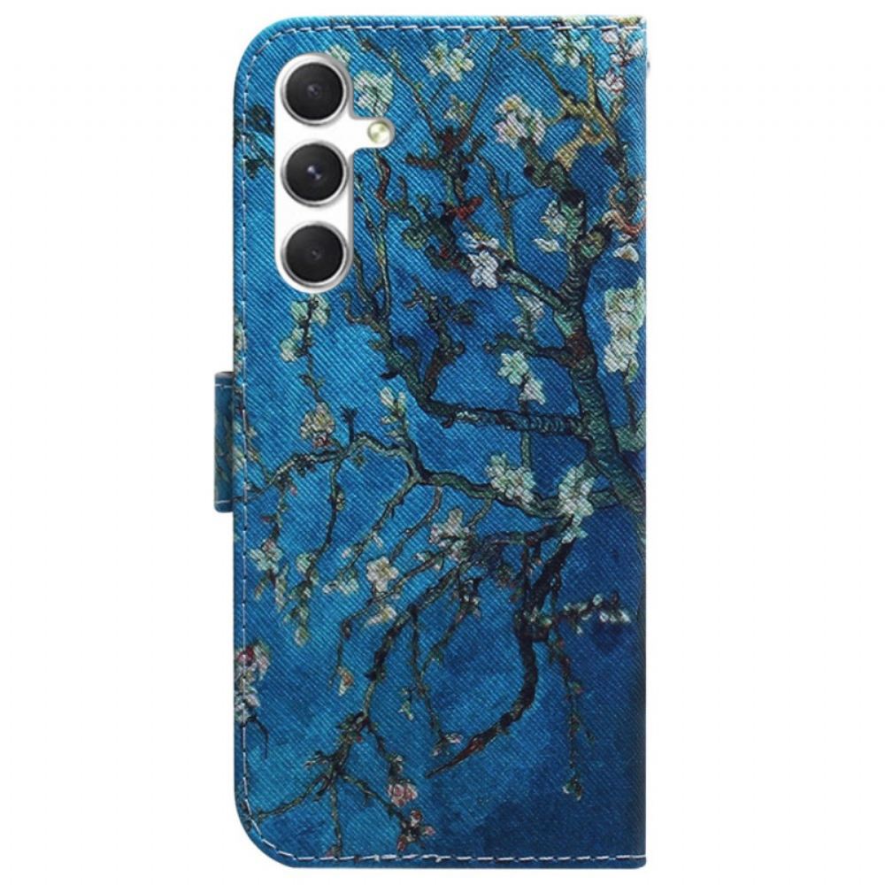Kožený Kryt Na Samsung Galaxy S24 Plus 5g Chlupaté Větve