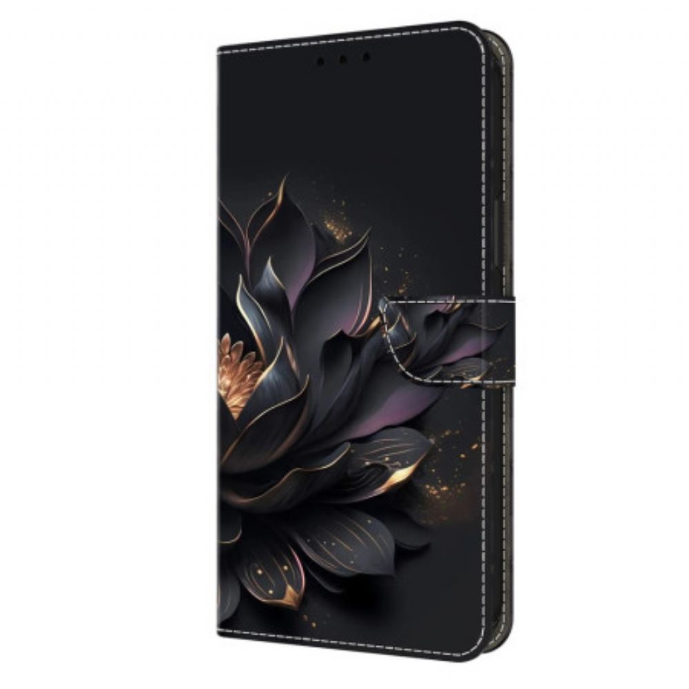 Kožený Kryt Na Samsung Galaxy S24 Plus 5g Fialový Lotos