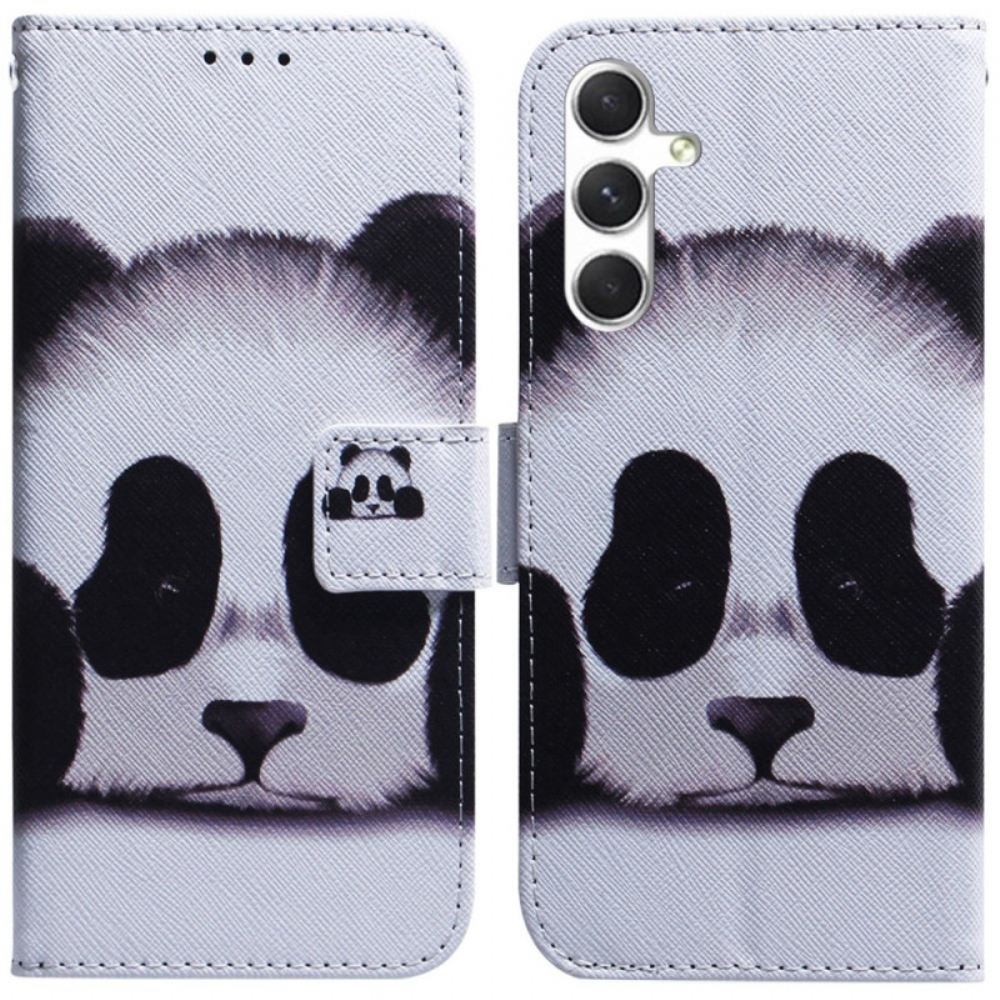Kožený Kryt Na Samsung Galaxy S24 Plus 5g Panda