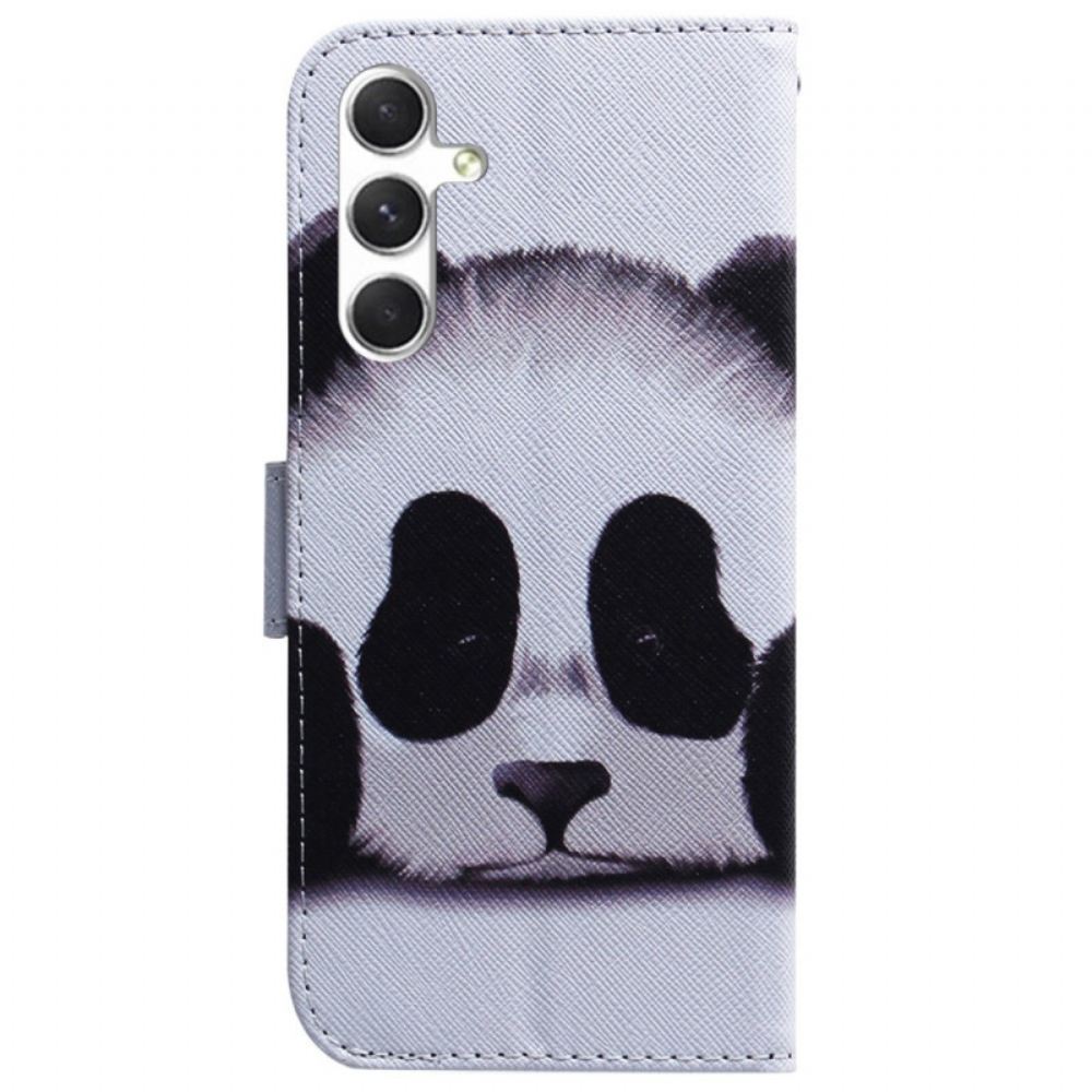 Kožený Kryt Na Samsung Galaxy S24 Plus 5g Panda