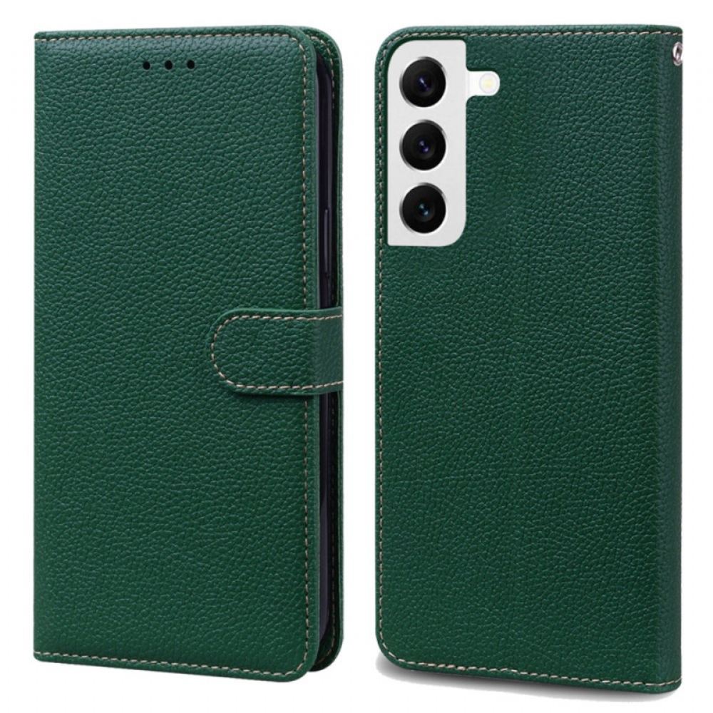 Kožený Kryt Na Samsung Galaxy S24 Plus 5g Textura Liči