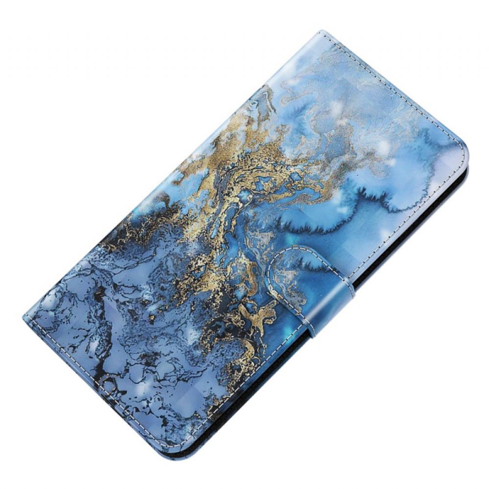 Kožený Kryt Na Samsung Galaxy S24 Plus 5g Údolí Bauhinia V Lanière