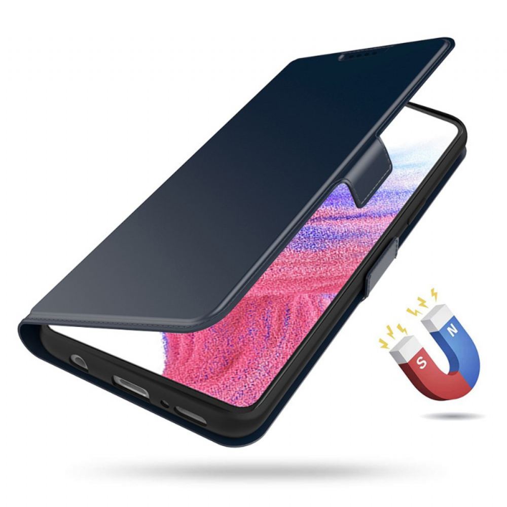 Kožený Kryt Samsung Galaxy S24 Plus 5g Držitel Karty