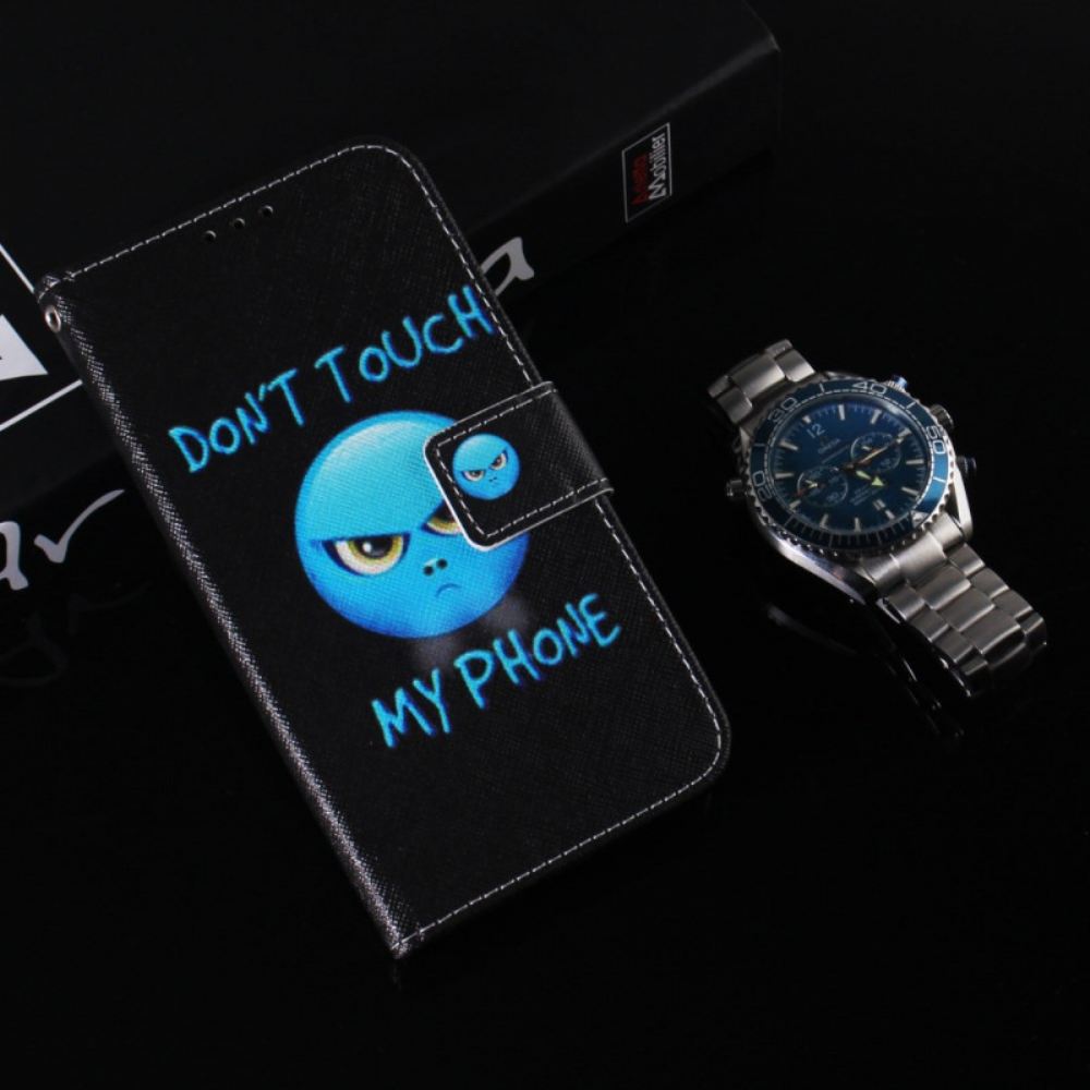 Kožený Kryt Samsung Galaxy S24 Plus 5g Emoji Telefon