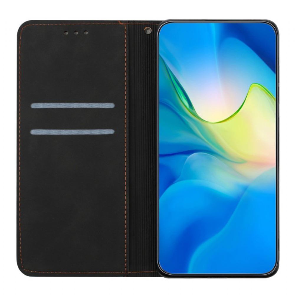 Kožený Kryt Samsung Galaxy S24 Plus 5g Květinový Vzor