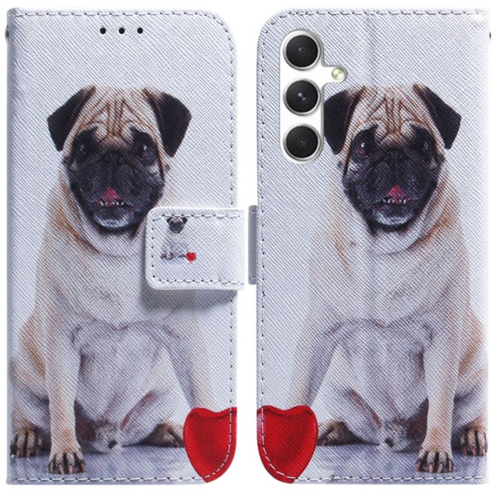 Kožený Kryt Samsung Galaxy S24 Plus 5g Mops Pes