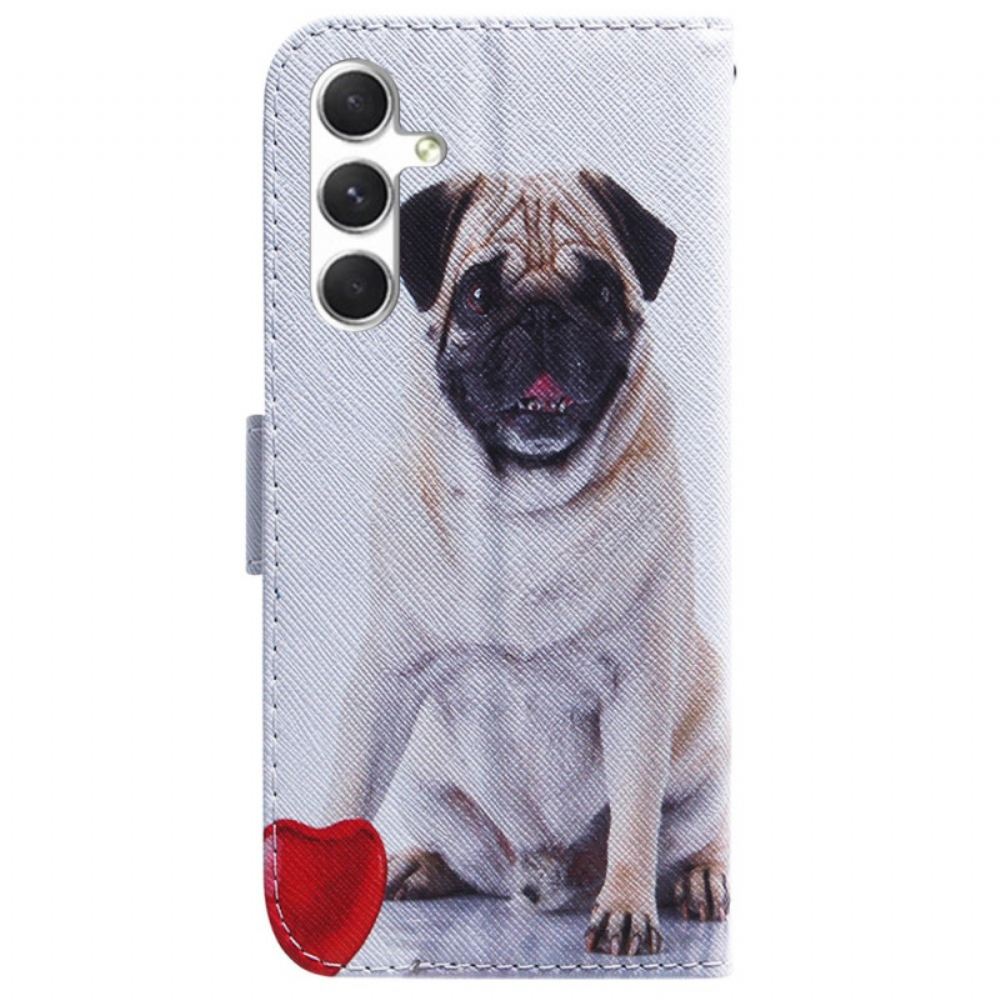 Kožený Kryt Samsung Galaxy S24 Plus 5g Mops Pes