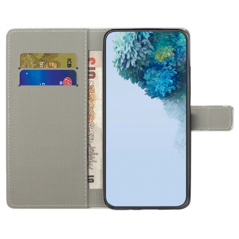 Kožený Kryt Samsung Galaxy S24 Plus 5g Pár Sov