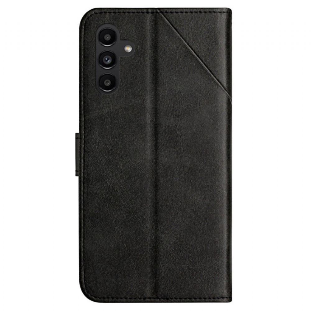 Kožený Kryt Samsung Galaxy S24 Plus 5g Páskové Čáry