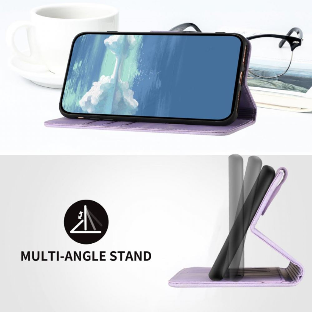 Kožený Kryt Samsung Galaxy S24 Plus 5g Retro Design Popruhu