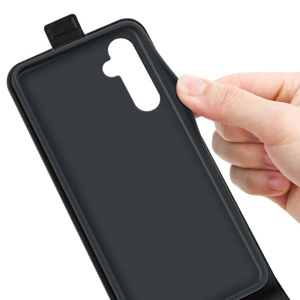 Kožený Kryt Samsung Galaxy S24 Plus 5g Vertikální Klapka