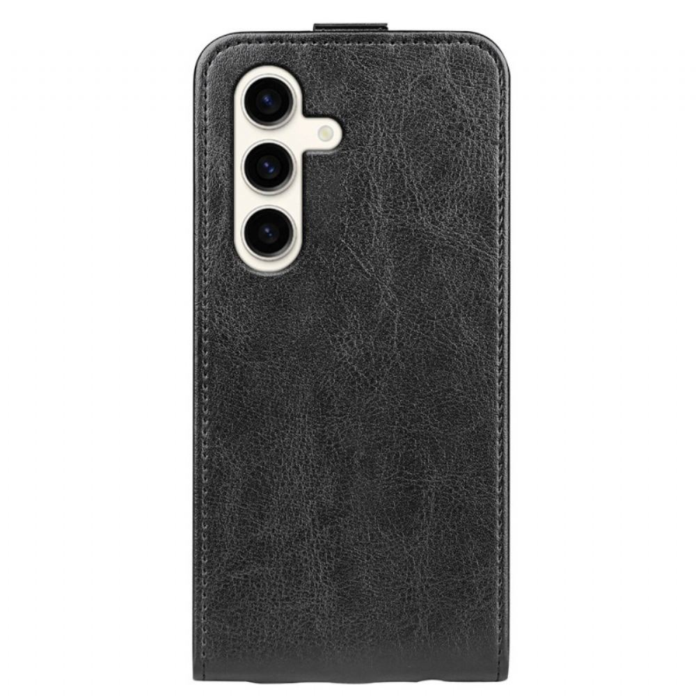 Kožený Kryt Samsung Galaxy S24 Plus 5g Vertikální Klapka