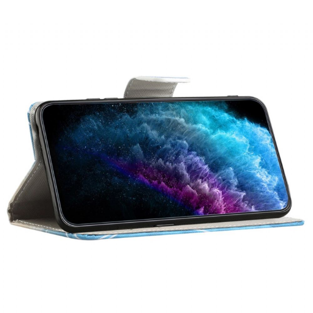 Kožený Kryt Samsung Galaxy S24 Plus 5g Zachovejte Klid A Jiskru