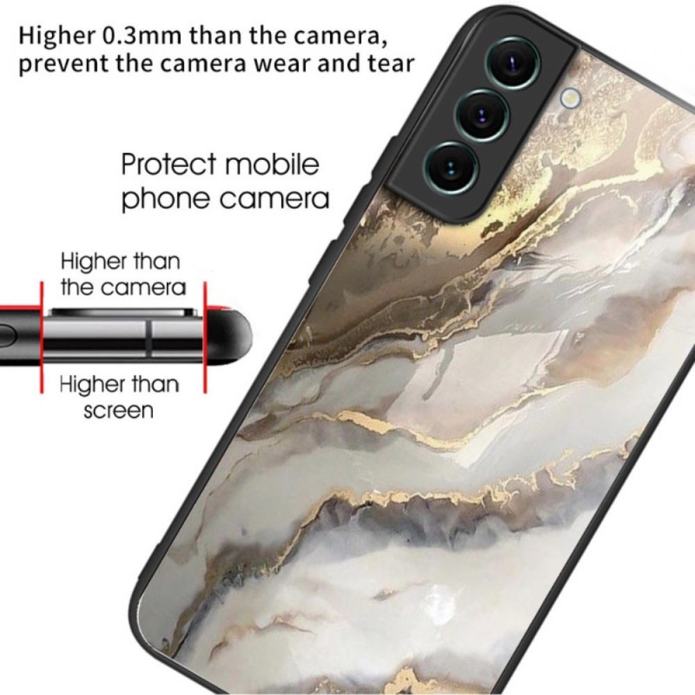 Kryt Na Samsung Galaxy S24 Plus 5g Alchymistické Mramorové Tvrzené Sklo