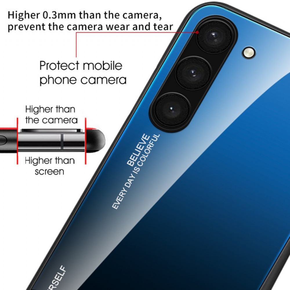 Kryt Na Samsung Galaxy S24 Plus 5g Buďte Sami Sebou Tvrzené Sklo