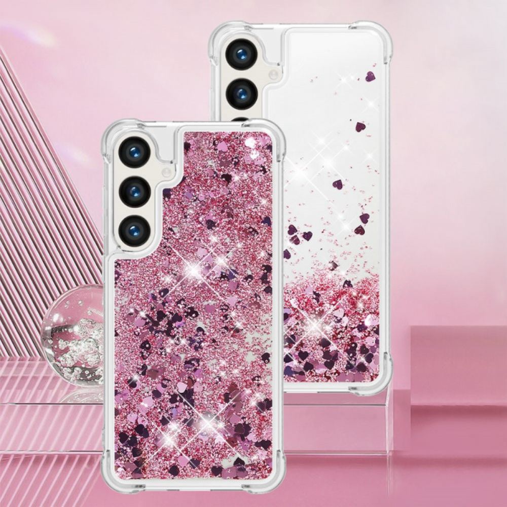 Kryt Na Samsung Galaxy S24 Plus 5g Plovoucí Šňůra S Flitry