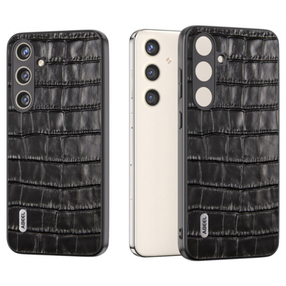 Kryt Na Samsung Galaxy S24 Plus 5g Pravá Kůže Abeel