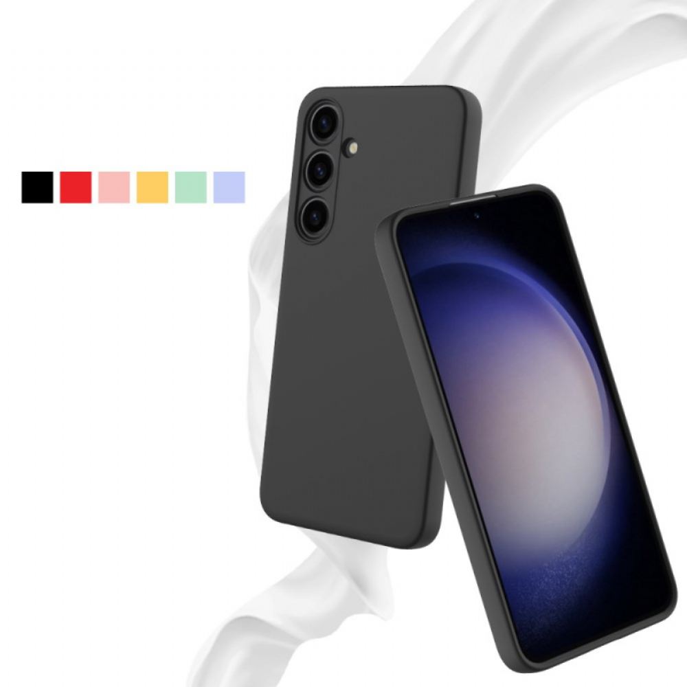 Kryt Na Samsung Galaxy S24 Plus 5g Řemínek Z Tekutého Silikonu