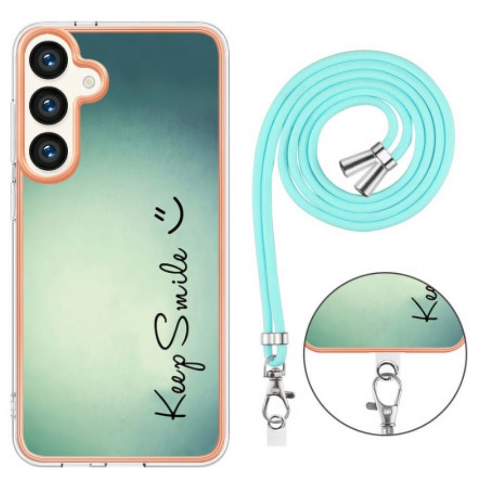 Kryt Samsung Galaxy S24 Plus 5g Keep Smile Cordon